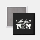Volleyball-Mutter süßes Mütterleben Volleyballtrai Magnet (Vorderseite/Rückseite)