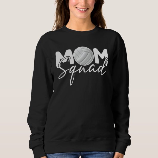 Volleyball-Mutter-Truppe Volleyball-Mutter Für Sweatshirt (Vorderseite)