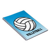 Volleyball Notizblock (Rechte Seite)