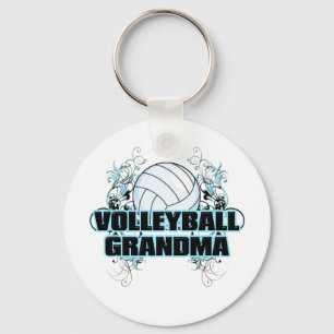 Volleyball Oma (Kreuz).png Schlüsselanhänger
