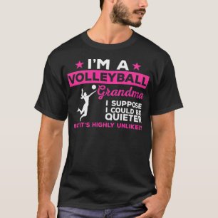 Volleyball Oma Radio Play Reiter T-Shirt