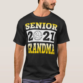 Volleyball Oma Senior 2021 Geschenk für Volleyball T-Shirt