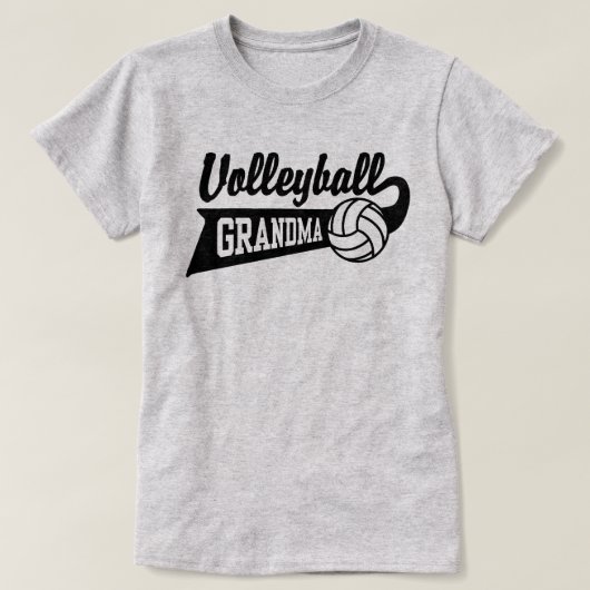 Volleyball Oma T-Shirt (Design vorne)