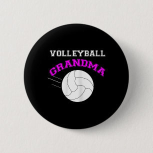 Volleyball-Oma-Unterstützung Button