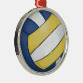 Volleyball Ornament Aus Metall (Rechts)