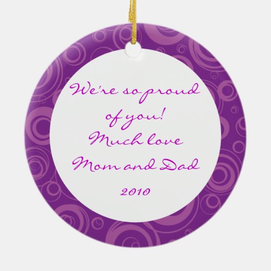 VolleyBall Ornament Personalize Digger (Hinten)