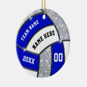 Volleyball-Ornamente, Volleyball-Team Geschenkidee Keramik Ornament (Rechts)