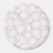 Volleyball Pattern Magnet (Vorne)