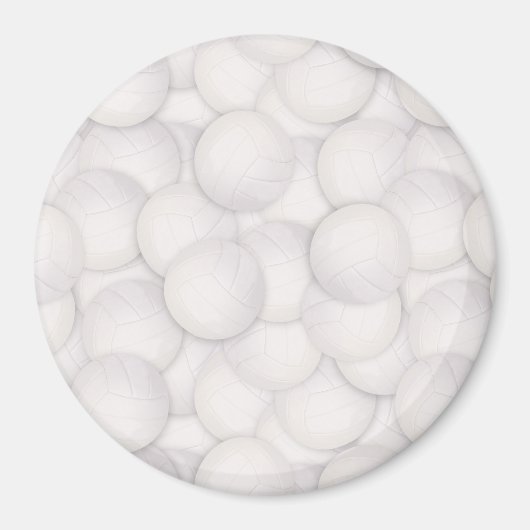 Volleyball Pattern Magnet (Vorne)