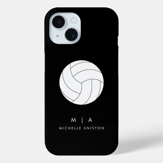 Volleyball Personalisiert Case-Mate iPhone Hülle (Rückseite)