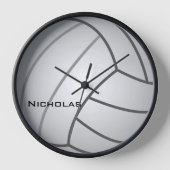 Volleyball Personalisiert Uhr (Vorderseite)