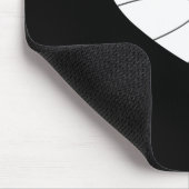 Volleyball Pink Ribbon Coole Brustkrebs-Auszeichnu Mousepad (Ecke)