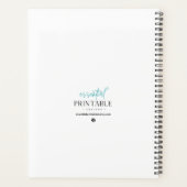 Volleyball Planner, Motivational Game Sequences Planer (Rückseite)