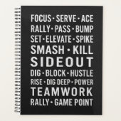 Volleyball Planner, Motivational Game Sequences Planer (Vorderseite)