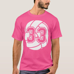 Volleyball Player 33 Volleyball Mama Vater Jersey  T-Shirt