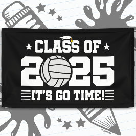 Volleyball Player Abschluss Class of 2025 Senior Banner