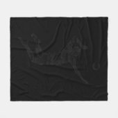 Volleyball Player Boys Jugendliche 6 Fleecedecke (Vorderseite (Horizontal))