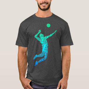 Volleyball Player Boys Männer Jugend T-Shirt