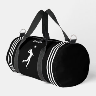 Volleyball Player Girl, Geburtstagsgeschenk, Team Duffle Bag
