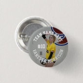 Volleyball Player Name Name Team und Foto hinzufüg Button (Vorne & Hinten)
