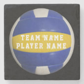 VOLLEYBALL PLAYER PERSONALISIERT STEINUNTERSETZER (Vorderseite)
