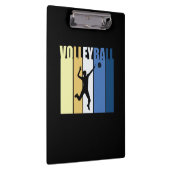Volleyball Player | Vintage Volleyball Girls Klemmbrett (Rechts)