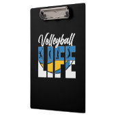 Volleyball Player | Volleyball Life Klemmbrett (Links)