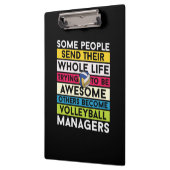 Volleyball Player | Volleyball Managers Klemmbrett (Links)