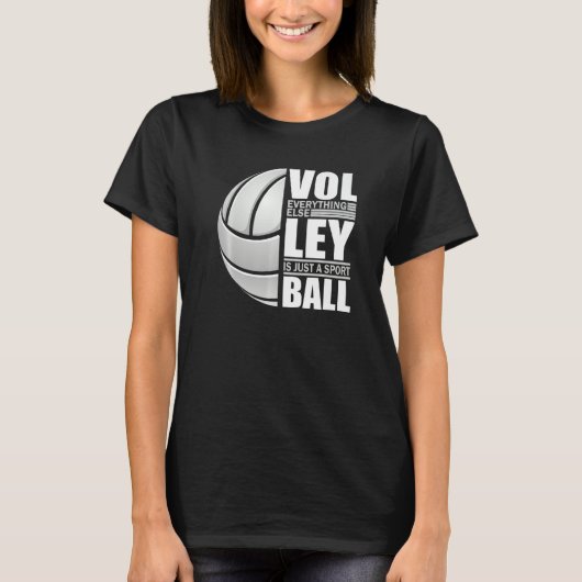 Volleyball Players Volleyball Team Graphic Sports  T-Shirt (Vorderseite)