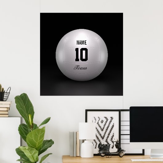Volleyball Poster (Heimbüro)
