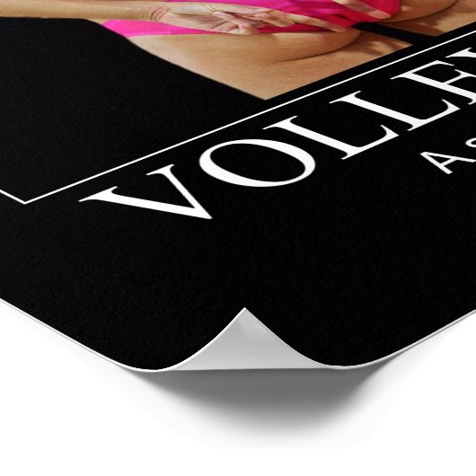 Volleyball Poster (Ecke)