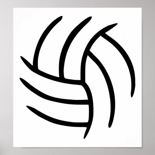 Volleyball Poster (Vorne)