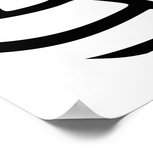 Volleyball Poster (Ecke)