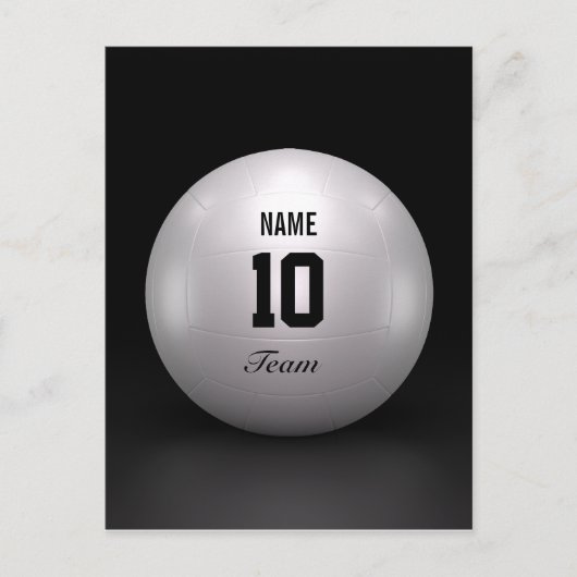 Volleyball Postkarte (Vorderseite)