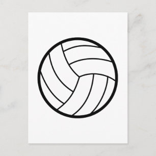 Volleyball Postkarte