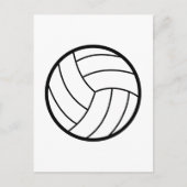 Volleyball Postkarte (Vorderseite)