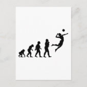 Volleyball Postkarte (Vorderseite)