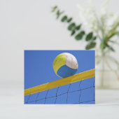 Volleyball Postkarte (Stehend Vorderseite)