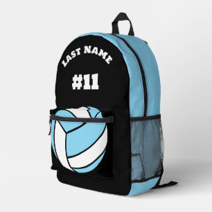 Volleyball Print Team Name Custom Sports Bags Bedruckter Rucksack