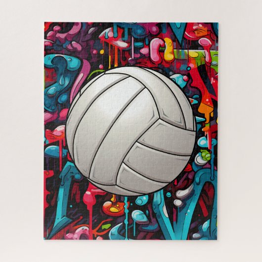 Volleyball-Puzzle Puzzle (Vertikal)