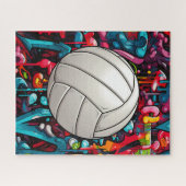 Volleyball-Puzzle Puzzle (Horizontal)