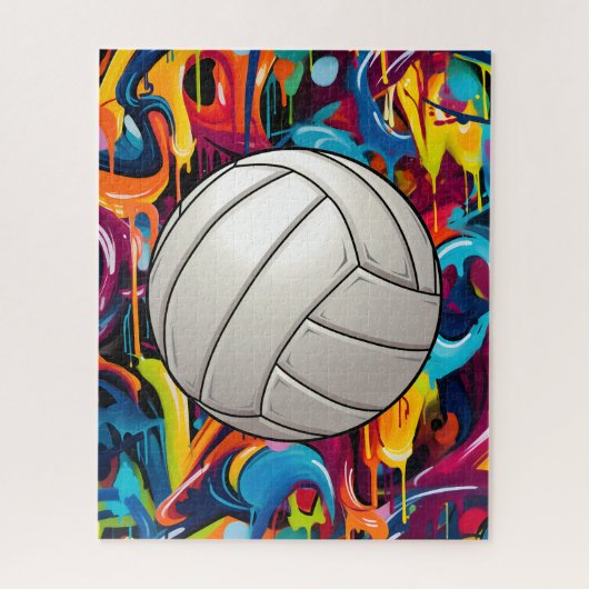 Volleyball-Puzzle Puzzle (Vertikal)