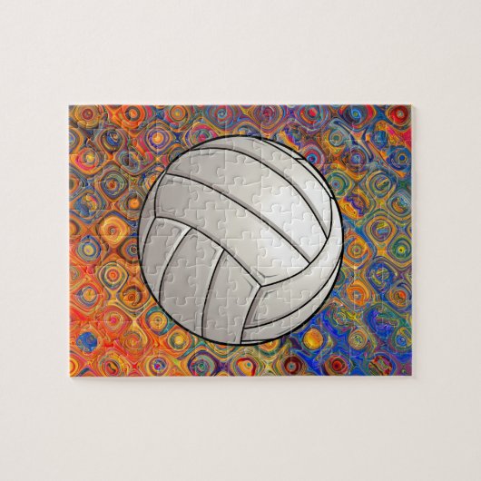 Volleyball-Puzzle Puzzle (Horizontal)