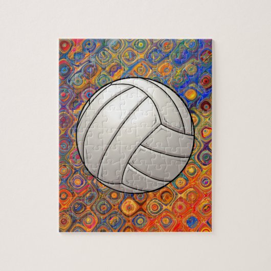 Volleyball-Puzzle Puzzle (Vertikal)