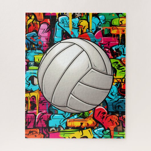 Volleyball-Puzzle Puzzle (Vertikal)