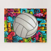 Volleyball-Puzzle Puzzle (Horizontal)