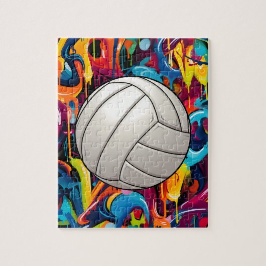 Volleyball-Puzzle Puzzle (Vertikal)
