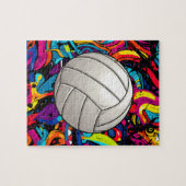 Volleyball-Puzzle Puzzle (Horizontal)