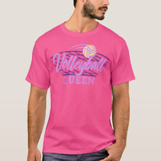 Volleyball Queen for Girls Volleyball T-Shirt