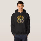 Volleyball Retro Hoodie (Vorne ganz)